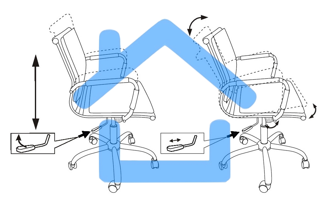 Кресло руководителя Бюрократ CH-993-Low/orange оранжевый, низкая спинка, искусственная кожа, крестовина хромированная