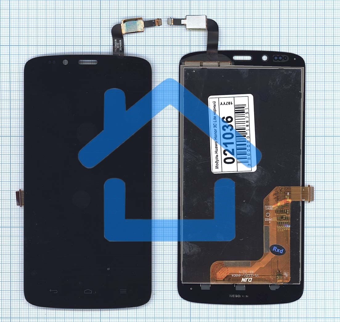 Дисплей для Huawei Honor 3C Lite (D2Holly-U19) черный