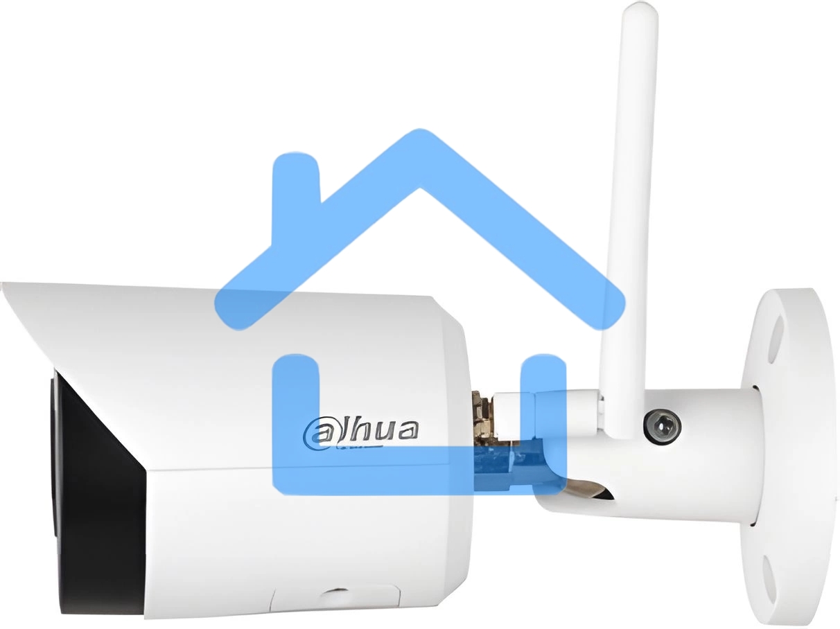 Камера видеонаблюдения IP Dahua DH-IPC-HFW1430DSP-SAW-0360B Wi-Fi 2.8-3.6мм цв. корп.:белый/черный