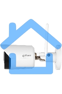 Камера видеонаблюдения IP Dahua DH-IPC-HFW1430DSP-SAW-0360B Wi-Fi 2.8-3.6мм цв. корп.:белый/черный