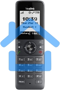Телефон DECT-трубка Yealink W71H, экран 1.8