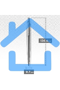Набор ручек Parker Jotter Core KB61 (CW2093256) Stainless Steel CT, подарочная коробка ручка шариковая/карандаш механический 0.5