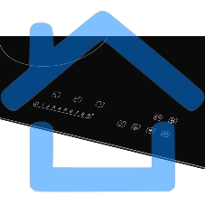 Встраиваемые электрические панели Kuppersberg ECO 411 45 см, стеклокерамика, Hi-Light, черный