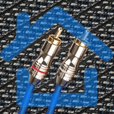 Акустический кабель Kicx RCA SCM25 5м 2-х канальный