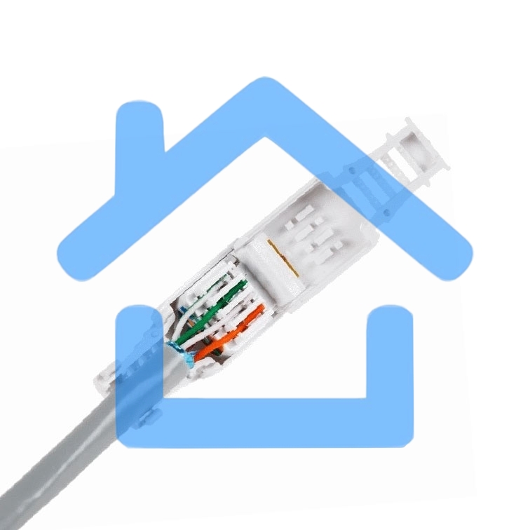 Штекер RJ-45 (8P8C) LK-8P8C быстрозажимной ручной кат. 5e и 6