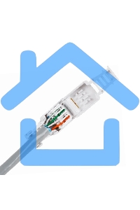 Штекер RJ-45 (8P8C) LK-8P8C быстрозажимной ручной кат. 5e и 6