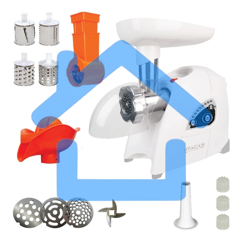 Мясорубка электрическая Аксион М42.03 белый