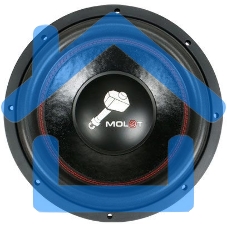 Сабвуфер автомобильный Ural Molot 12 300Вт пассивный (30см/12