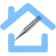 Жало Rexant для паяльника серии 900М, Ø 4.3 мм, тип плоский малый 1.6 мм