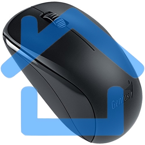 Мышь беспроводная Genius NX-7000 черный, 1200 dpi, радиоканал, USB, кнопки - 3