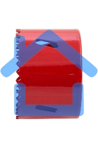 Коронка Matrix BIMETAL, 64 мм