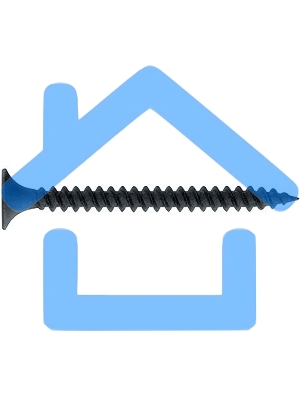 Саморезы частая резьба 4,8х127, PH №2, фосфатированные 2шт Шурупь