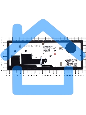 Клавиатура для ноутбука HP EliteBook Revolve 810 G1 черная с серой рамкой и подсветкой