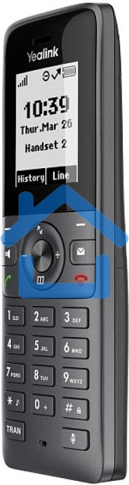 Телефон DECT-трубка Yealink W71H, экран 1.8