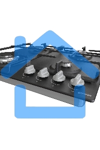 Газовая варочная панель Gorenje GW641EXB черный