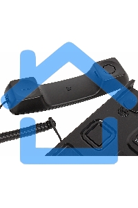 Телефон проводной Alcatel T56 черный АОН, Display, Flash, Recall, Wall mt.