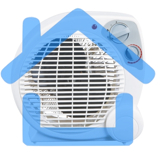 Тепловентилятор Sakura SA-0510 спир сер