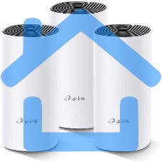 Бесшовный Mesh роутер TP-Link Deco M4 (DECO M4(3-PACK)) AC1200 10/100/1000BASE-TX (упак.:3шт)