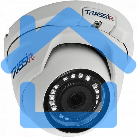 Видеокамера IP Trassir TR-D2S5 2.8-2.8мм цветная корп.:белый