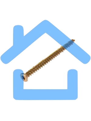 Шуруп по бетону KRANZ 7.5х92, короб (100 шт./уп.)