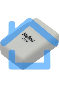 Флешка USB Netac U116 64 Gb <NT03U116N-064G-20WH>, USB 2.0, миниатюрная пластиковая белая