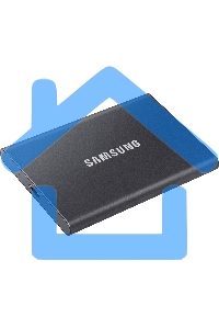 Внешний SSD Samsung T7, 2TB, USB 3.2 Gen 2 Type-C, R/W 1050/1000, титан
