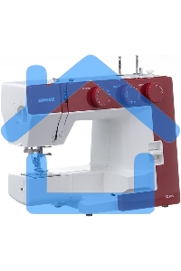 Швейная машина Janome 1522RD 25 операции, петля автомат, верт. челнок, нитевдеватель, мягкий, подарочный набор (шпульки, ножницы, сантиметровая лента, игольница )
