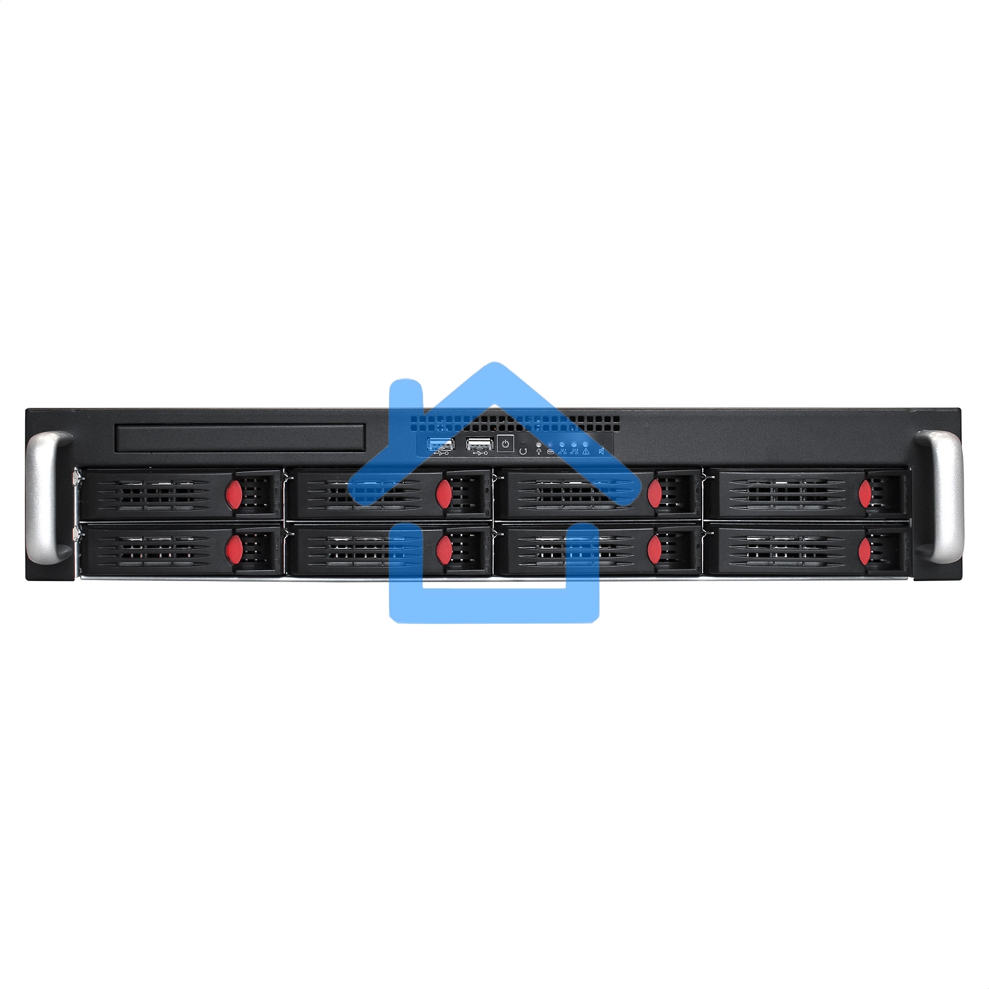 Серверный корпус ExeGate Pro 2U660-HS08 (RM 19