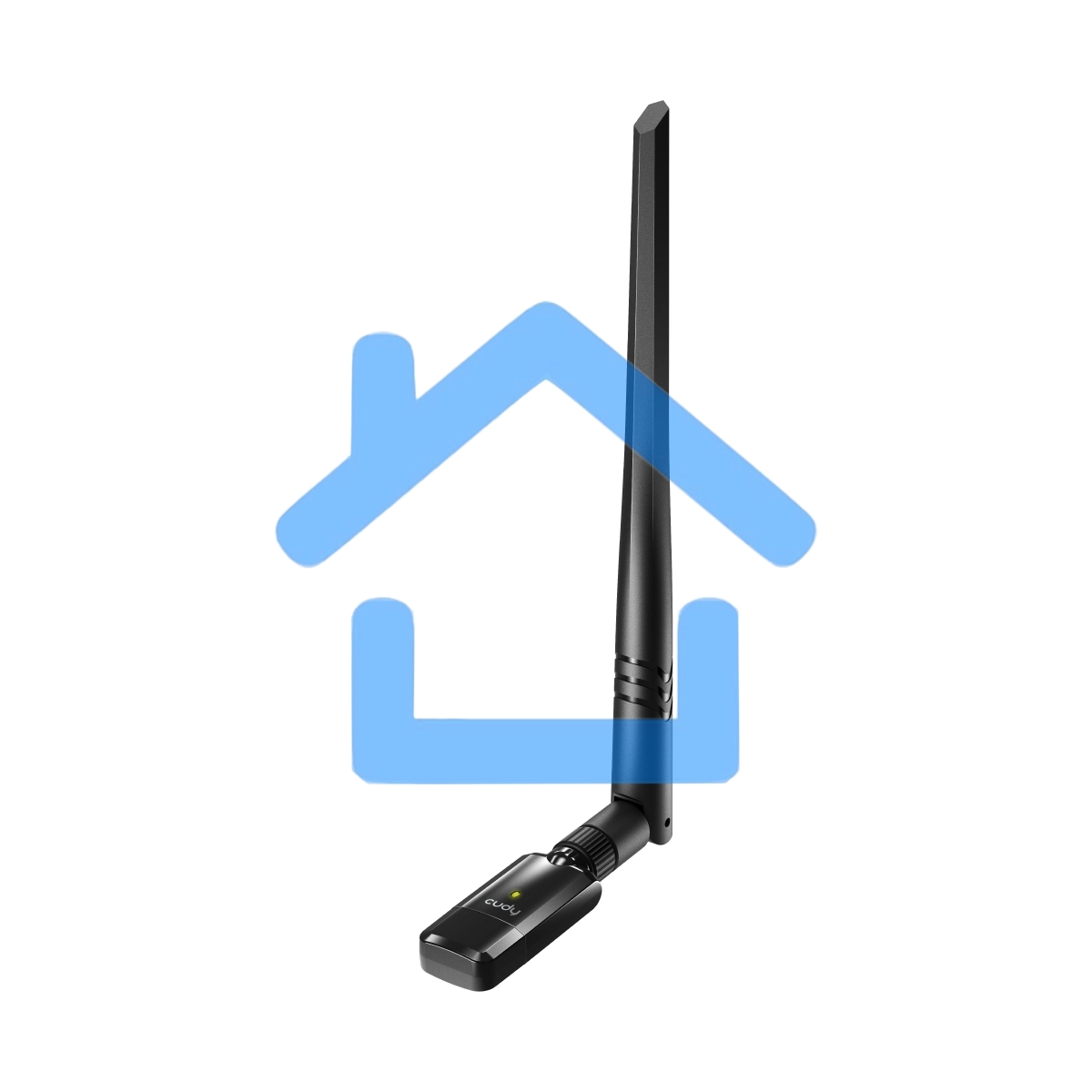 Сетевой адаптер Wi-Fi Cudy WU1400 AC1300 USB 3.0 (ант.внеш.несъем.) 1ант.