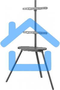 Подставка для телевизора Cactus CS-ST2844GY темно-серый 43