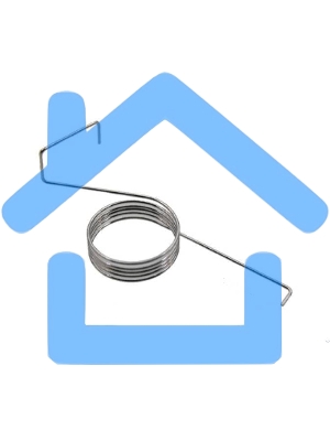 Пружина флажка датчика обходного лотка и выхода дуплекса Samsung/HP ML-1630/2850/3050/3471/SCX-4300/4824/4828 (6107-001164)