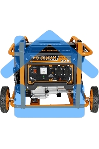 Электрогенератор бензиновый Carver PPG-3600AM, 2.8 кВт, 67 дБ, 50 кг