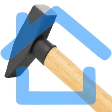 Молоток слесарный Matrix, 800 г, квадратный боек, деревянная рукоятка