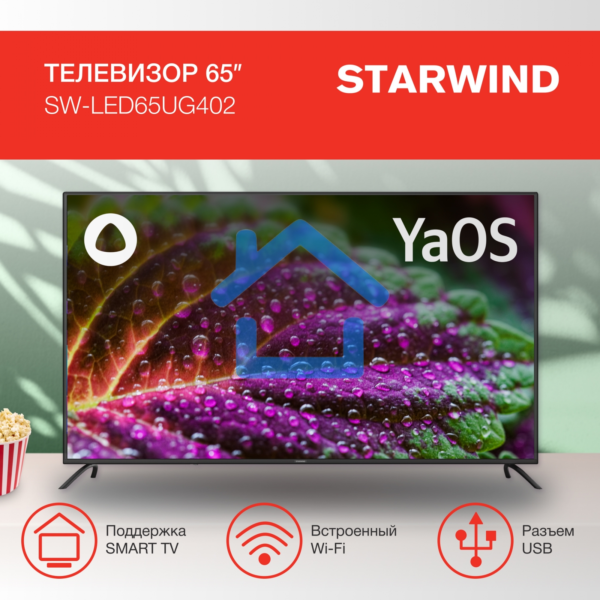 Телевизор Starwind 65