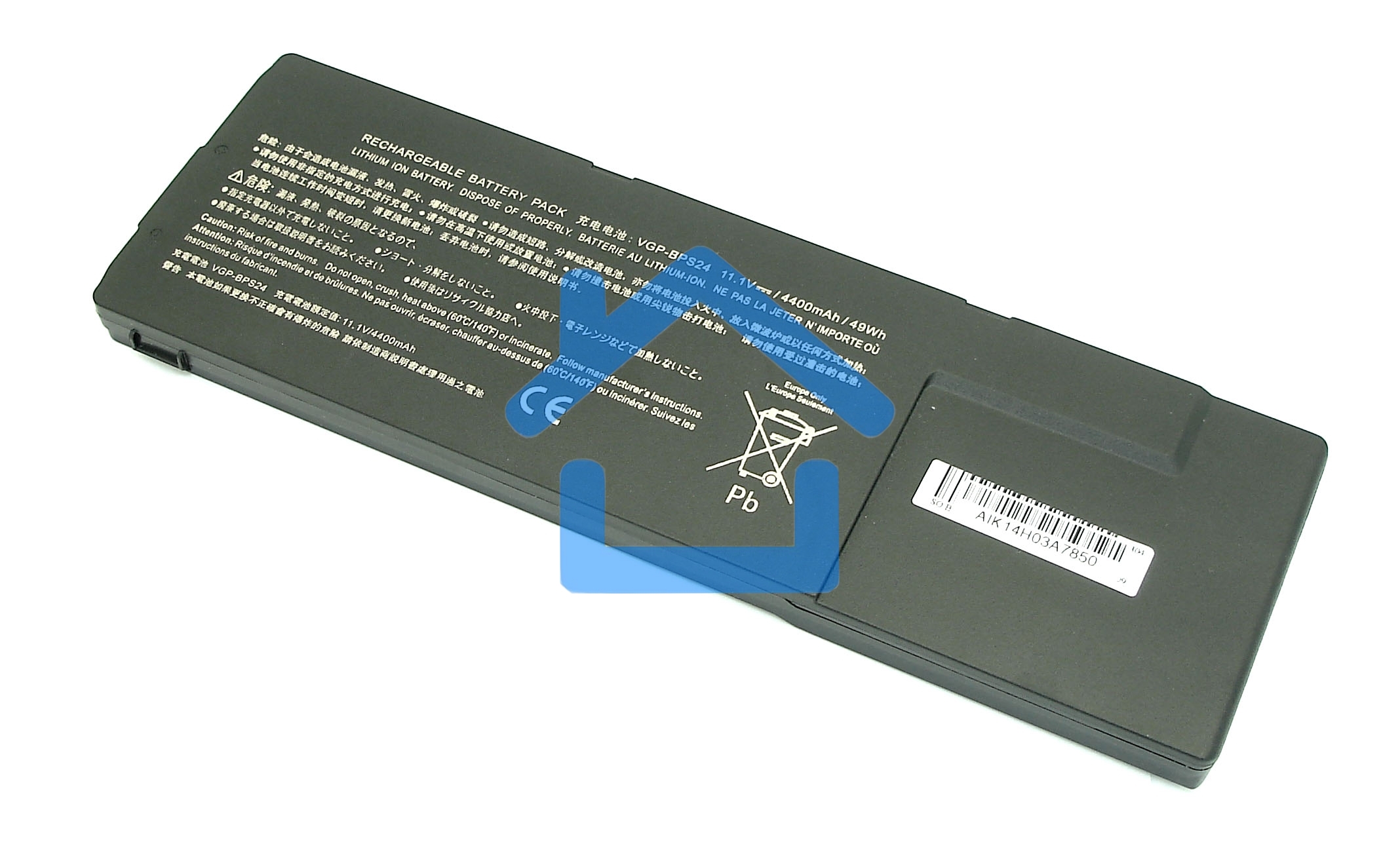 Аккумуляторная батарея для ноутбука Sony VPC-SA, VPC-SB, VPC-SE, VPC-SD,SV-S (VGP-BPS24) 4400mAh OEM