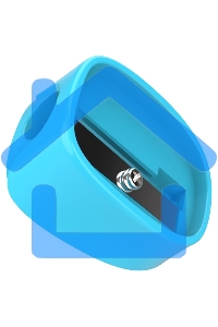 Точилка для карандашей ручная Deli ER00803 U-touch, 1 отверстие, пластик, ассорти, туба