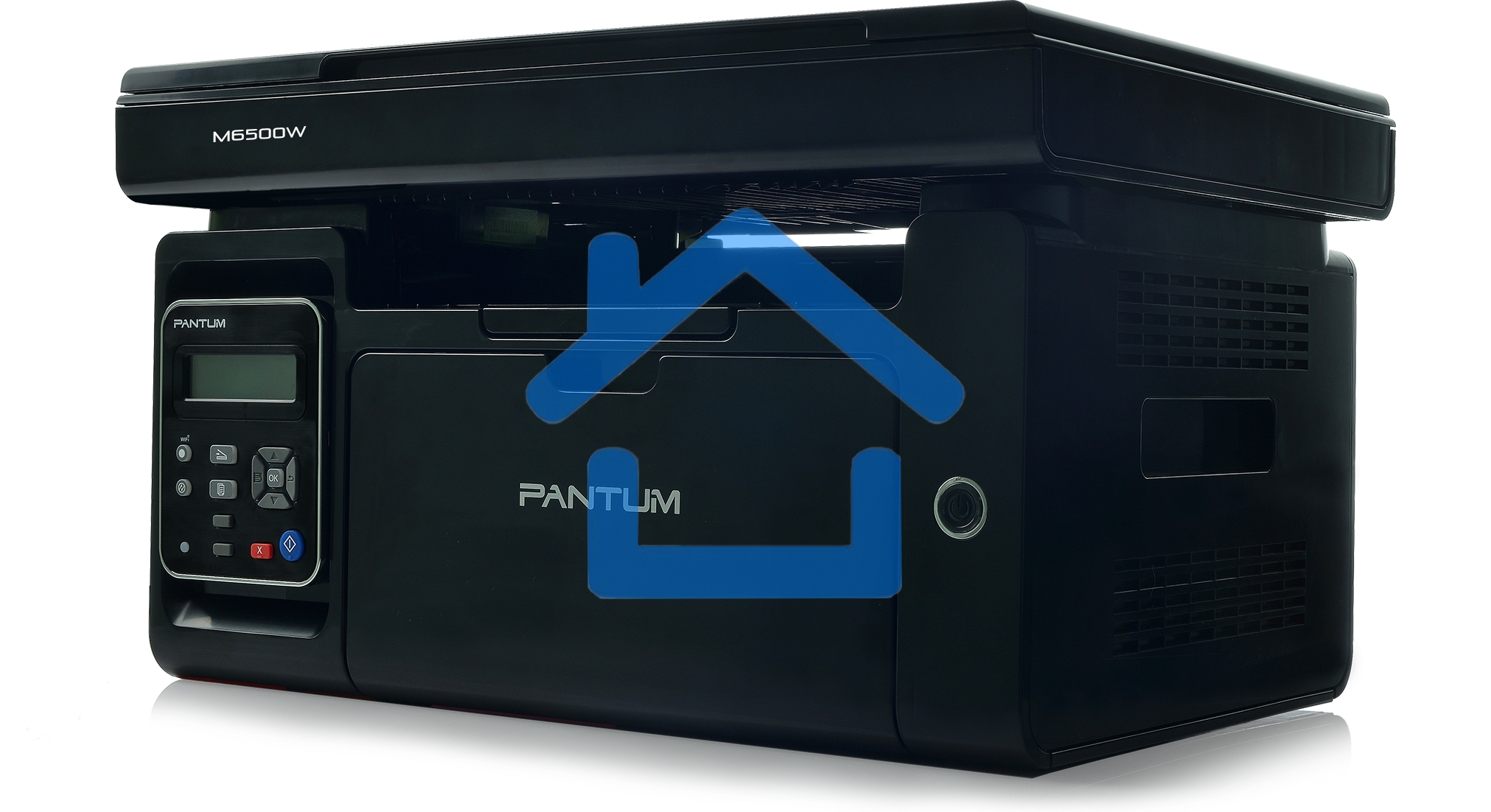 МФУ лазерное Pantum M6500W, A4, ч/б, печ. до 22 стр/мин., скан. до 8.5 стр/мин., 1200x1200dpi, USB, Wi-Fi