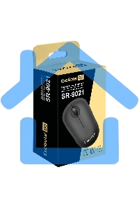 Мышь беспроводная ExeGate Professional Standard SR-9021 черный, 1200 dpi, радиоканал, USB, кнопки - 3