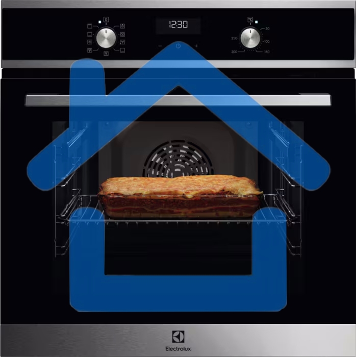 Духовой шкаф электрический Electrolux EOF5F50BX нержавеющая сталь/черный
