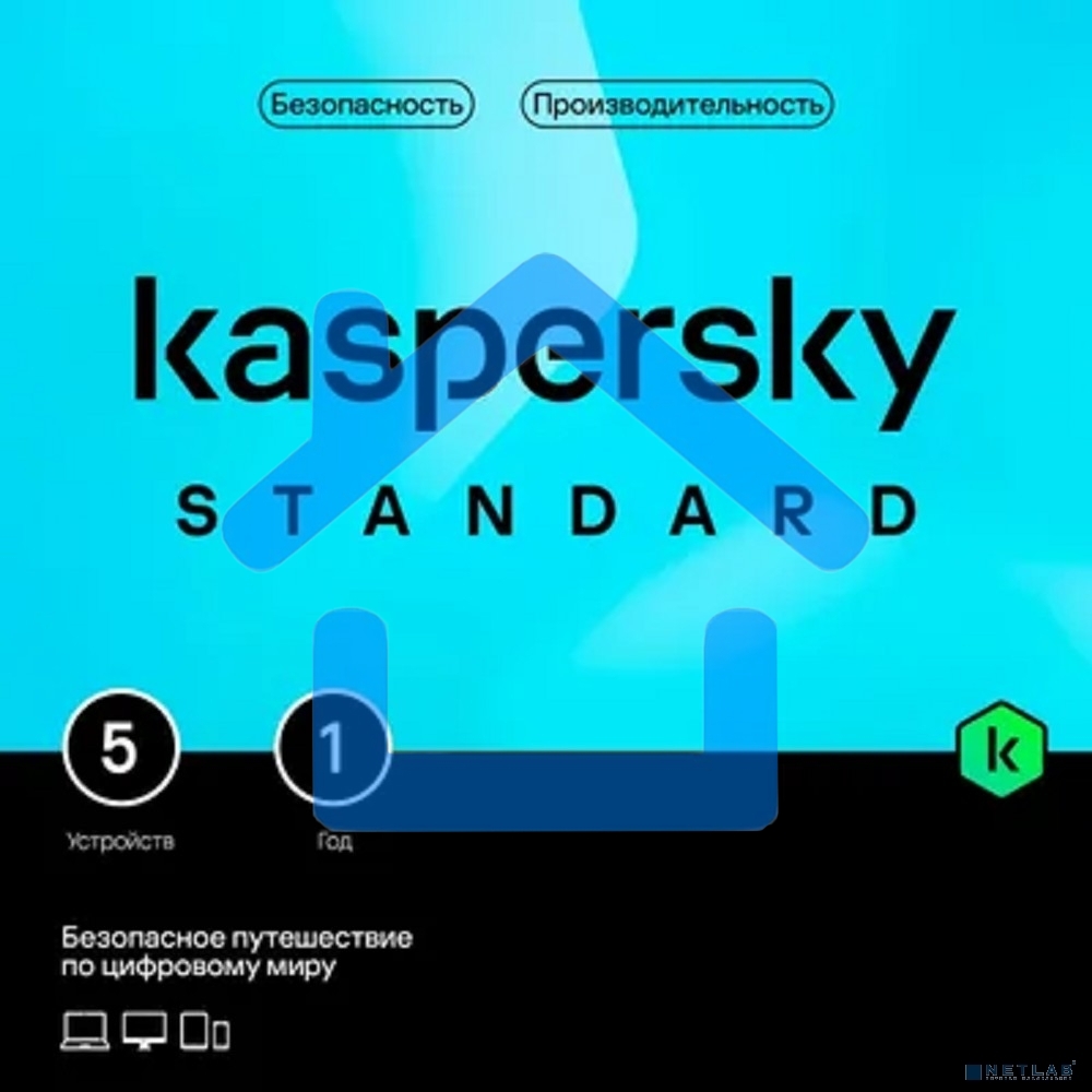 ПО Kaspersky Standard 5-Device 1 year Base Card (KL1041ROEFS)