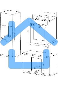Шкаф духовой электрический Maunfeld EOEM516BG, 45 см, 51 л, бежевый, встраиваемый