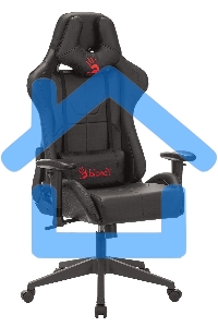 Кресло игровое A4Tech Bloody GC-500, черный, эко.кожа, крестовина пластик