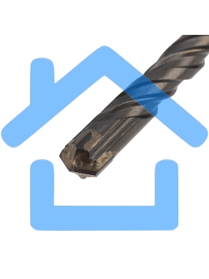 Бур по бетону 8x460x400 мм крестовая пластина SDS PLUS Kranz