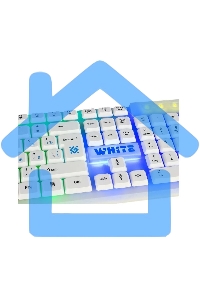 Клавиатура Defender GK-172 проводная, USB, белый