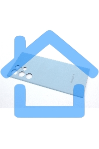 Задняя крышка для Samsung Galaxy S22 Ultra S908U синяя