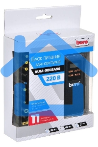 Блок питания Buro BUM-0065A90 автоматический 90W 12V-20V 11-connectors 5A 1xUSB 2.1A от бытовой электросети LСD индикатор