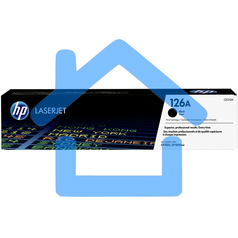 Картридж лазерный HP CE310A черный LaserJet Pro CP1025 (1200стр.)