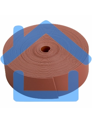 Термоусаживаемая лента с клеевым слоем Rexant 25 мм х 1,0 мм, красная, ролик 5 м, ТЛ-1,0