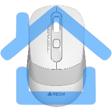 Мышь беспроводная A4Tech Fstyler FG10S белый/серый, 2000 dpi, радиоканал, USB, кнопки - 4