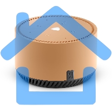 Умная колонка Яндекс Станция Лайт, 5Вт, с голосовым ассистентом Алиса, бежевый (YNDX-00025B)